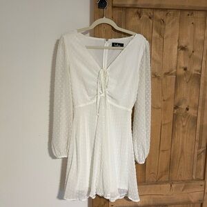 Lulu's White Mini Dress